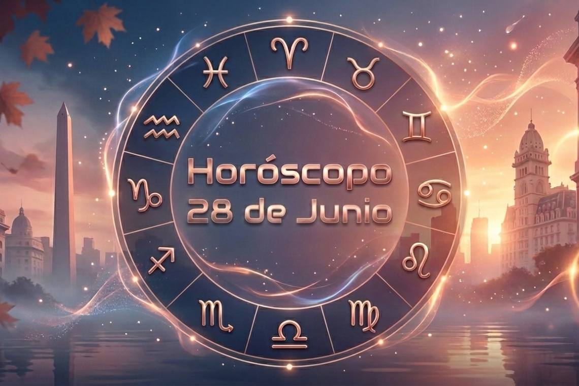 Horóscopo para hoy,  domingo 28 de junio 2026: las predicciones para los 12 signos zodiacales avellaneda
